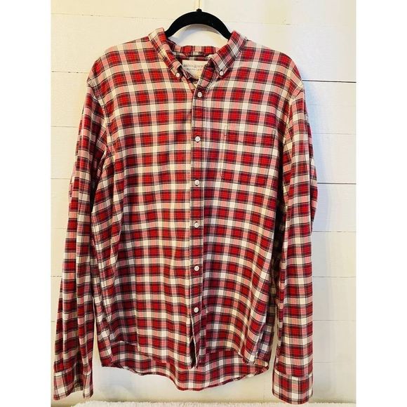 Denim & Supply Ralph Lauren Mens XL Plaid Button down - Picture 1 of 2